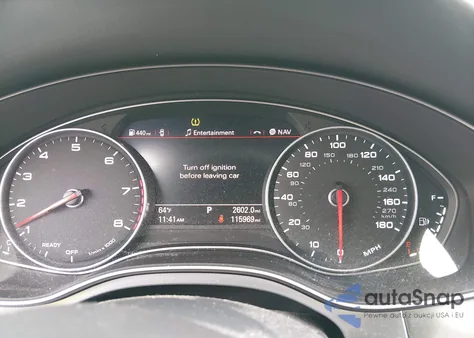 2016 Audi A6 2.0T Premium Plus z USA, uszkodzony, nr VIN WAUGFAFC6GN109299